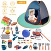 56Pcs Kids Camping Toy Set  Camping Set For Over 3 Years Old