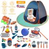 56Pcs Kids Camping Toy Set  Camping Set For Over 3 Years Old