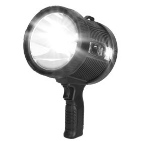 30000LM Rechargeable LED Searchlight IPX6 Waterproof  with 3 Color Filter Lens 6 Lighting Modes