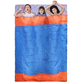 3 People Sleeping Bag  Water Resistant  Cotton Liner