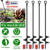 4 Pack Heavy Duty Ground Auger Stakes