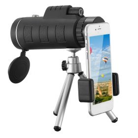 40x40 HD Optical Monocular Telescope w/ FMC Lens Low Light Vision Scope