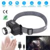 Motion Sensor LED Headlamp  Waterproof  with 3 Lighting Modes