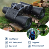 180x100 High Power Military Binoculars Day Night Vision Compact Waterproof Binoculars