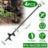 4 Pack Heavy Duty Ground Auger Stakes