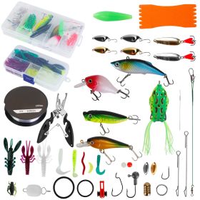 383Pcs Fishing Lures for Saltwater and Freshwater