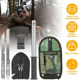 6-in-1 Multi Tool Survival Kit  w/ Pouch Outdoor Gear