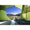 4-Person Dome Camping Tent;  1 Room;  Green