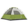 4-Person Dome Camping Tent;  1 Room;  Green