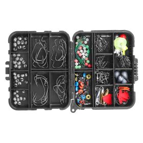 188Pcs Fishing Accessory Kit Portable Fishing Set