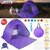 Beach Tent  Anti-UV Automatic Waterproof  w/ Net Window Storage Bag