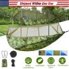 600lbs Load 2 Persons Hammock w/Mosquito Net  w/ Strap Hook Carry Bag