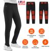 Winter Heated Pants  with 12 Heating Zones 5V USB Powered  with 3 Heating Levels Machine Washable