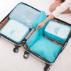 9Pcs Clothes Storage Bags Water-Resistant Travel Luggage Organizer