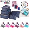 9Pcs Clothes Storage Bags Water-Resistant Travel Luggage Organizer