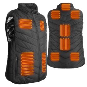 Heated Vest Electric USB Jacket  with 3 Temperature Levels (Option: Xl)