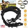 Tactical  Adjustable Shoulder Strap Rifle Shotgun Belts w/ 15-Shell Holders