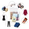 9Pcs Clothes Storage Bags Water-Resistant Travel Luggage Organizer