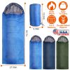 Camping Sleeping Bags for Adults Teens Moisture-Proof Hiking Sleep Bag with Carry Bag