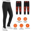 Winter Heated Pants  with 12 Heating Zones 5V USB Powered  with 3 Heating Levels Machine Washable