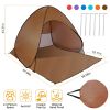 Beach Tent  Anti-UV Automatic Waterproof  w/ Net Window Storage Bag