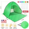 Beach Tent  Anti-UV Automatic Waterproof  w/ Net Window Storage Bag