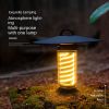 Outdoor camping three-legged stand lighting tower canopy