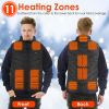 Heated Vest Electric USB Jacket  with 3 Temperature Levels