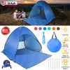 Beach Tent  Anti-UV Automatic Waterproof  w/ Net Window Storage Bag