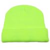 Unisex 5 LED Knitted Beanie Winter Warm Hat  Headlamp