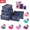 9Pcs Clothes Storage Bags Water-Resistant Travel Luggage Organizer