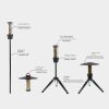 Outdoor camping three-legged stand lighting tower canopy