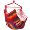 Hammock Hanging Chair  with 2 Pillows 265LBS Load-bearing