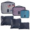 9Pcs Clothes Storage Bags Water-Resistant Travel Luggage Organizer