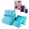 9Pcs Clothes Storage Bags Water-Resistant Travel Luggage Organizer