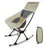 Portable Camping Rocking Chair 198LBS Weight Capacity Included Carry Bagl