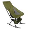 Portable Camping Rocking Chair 198LBS Weight Capacity Included Carry Bagl